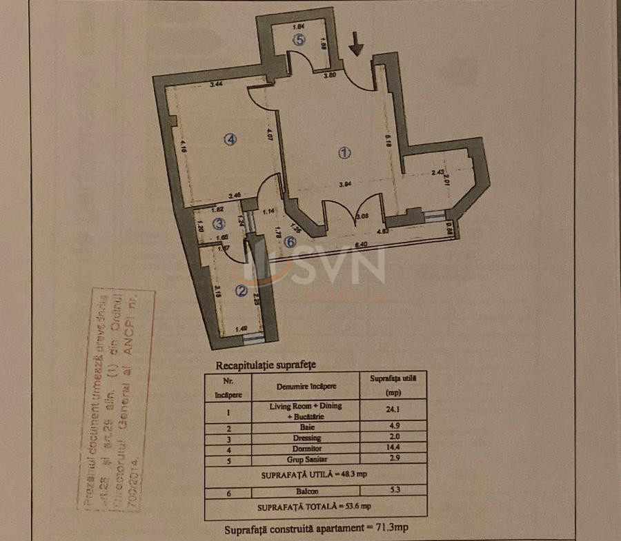 Apartament, 2 camere Bucuresti/Calea Victoriei