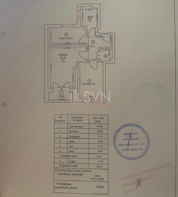 Apartament, 2 camere Bucuresti/Pipera
