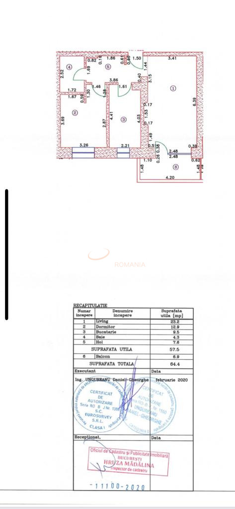 Apartament, 2 camere Bucuresti/Cotroceni