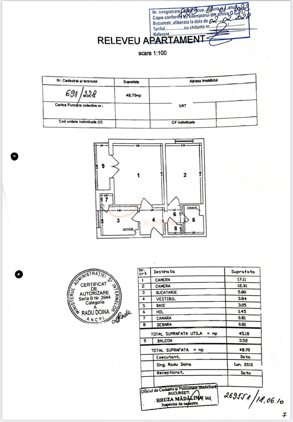 Apartament, 2 camere Bucuresti/Titan