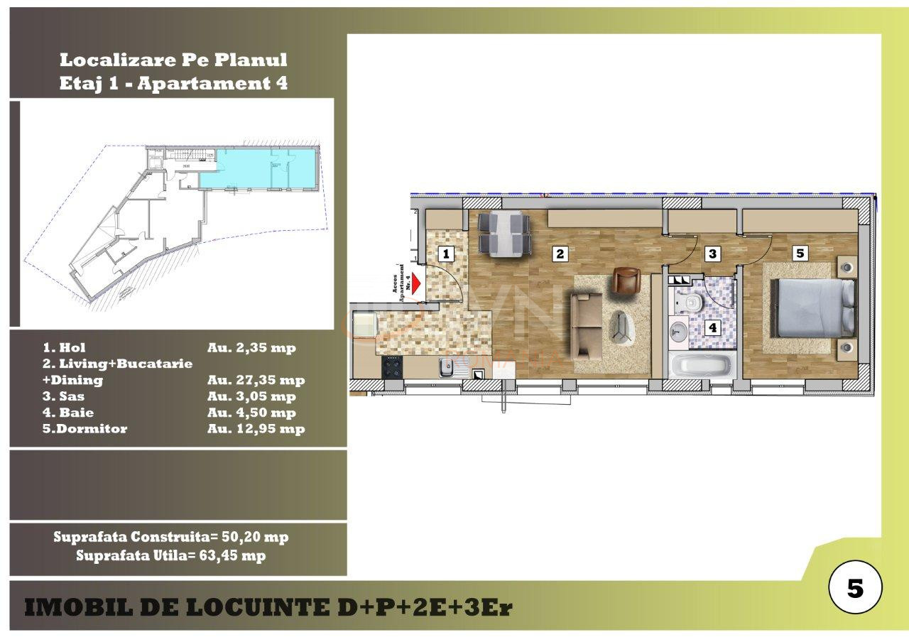 Apartament, 2 camere Bucuresti/Victoriei