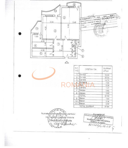 Apartament, 2 camere Bucuresti/Unirii (s3)