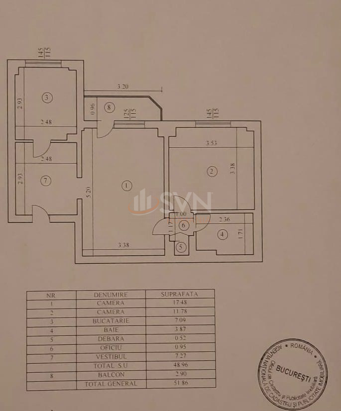 Apartament, 2 camere Bucuresti/Mosilor