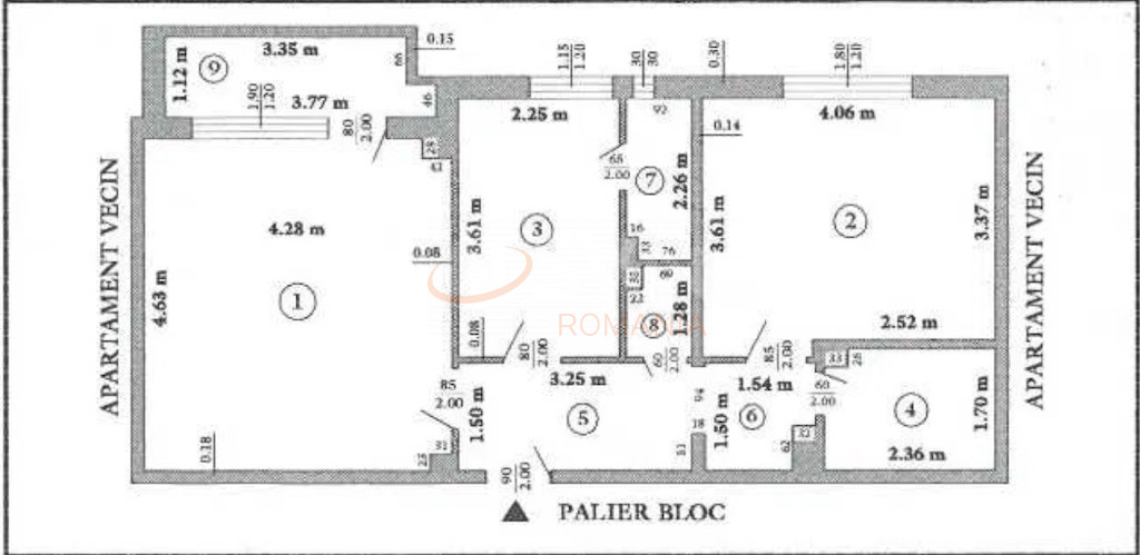 Apartament, 2 camere Bucuresti/Aviatiei