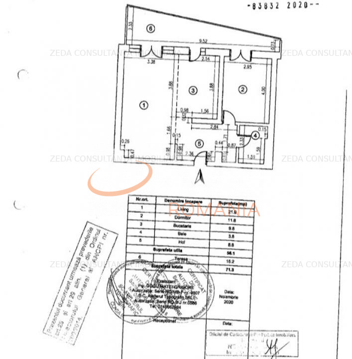 Apartament, 2 camere Bucuresti/Marasesti