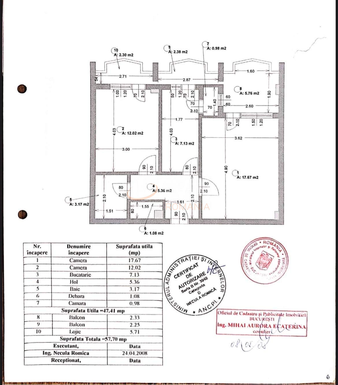 Apartament, 2 camere Bucuresti/Dorobanti
