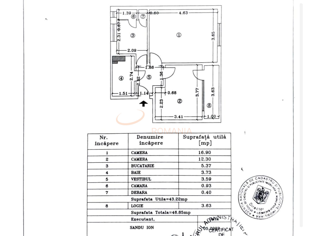 Apartament, 2 camere Bucuresti/Tineretului