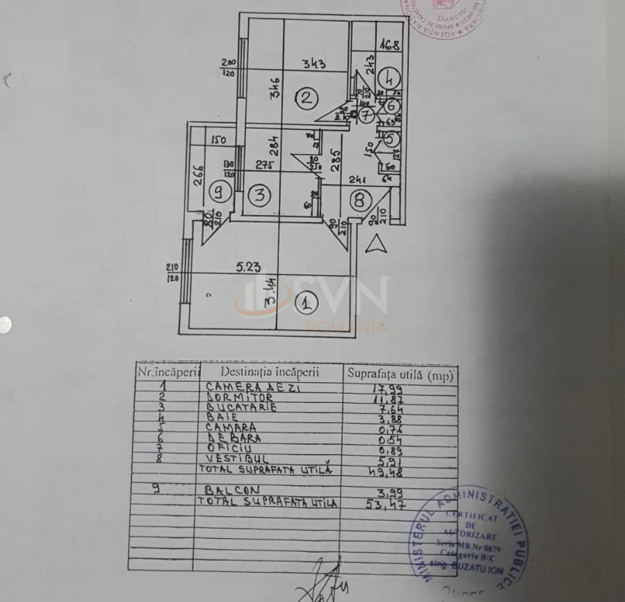 Apartament, 2 camere Bucuresti/Aviatiei