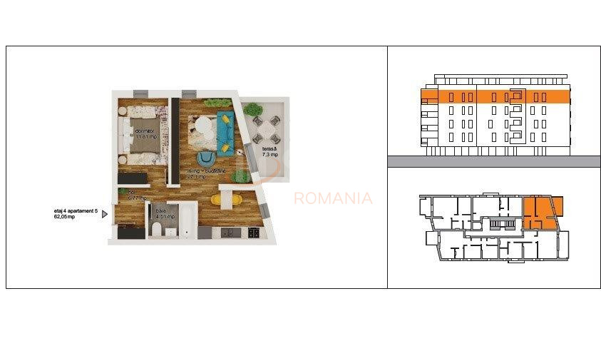 Apartament, 2 camere Bucuresti/Baneasa