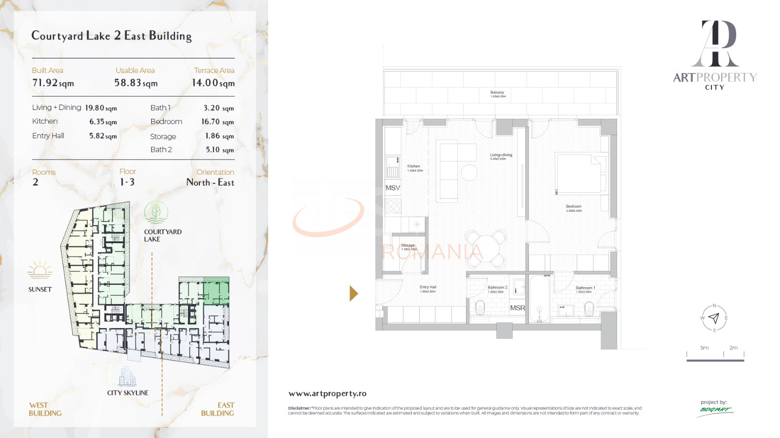 Apartament, 2 camere Bucuresti/Piata Presei Libere