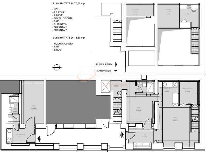 Apartament, 2 camere Cluj/Centru