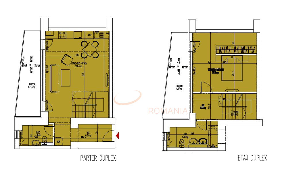 Apartament, 2 camere Bucuresti/Parcul Carol