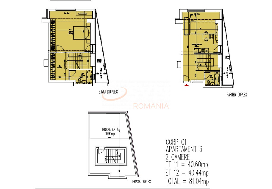 Apartament, 2 camere Bucuresti/Viilor