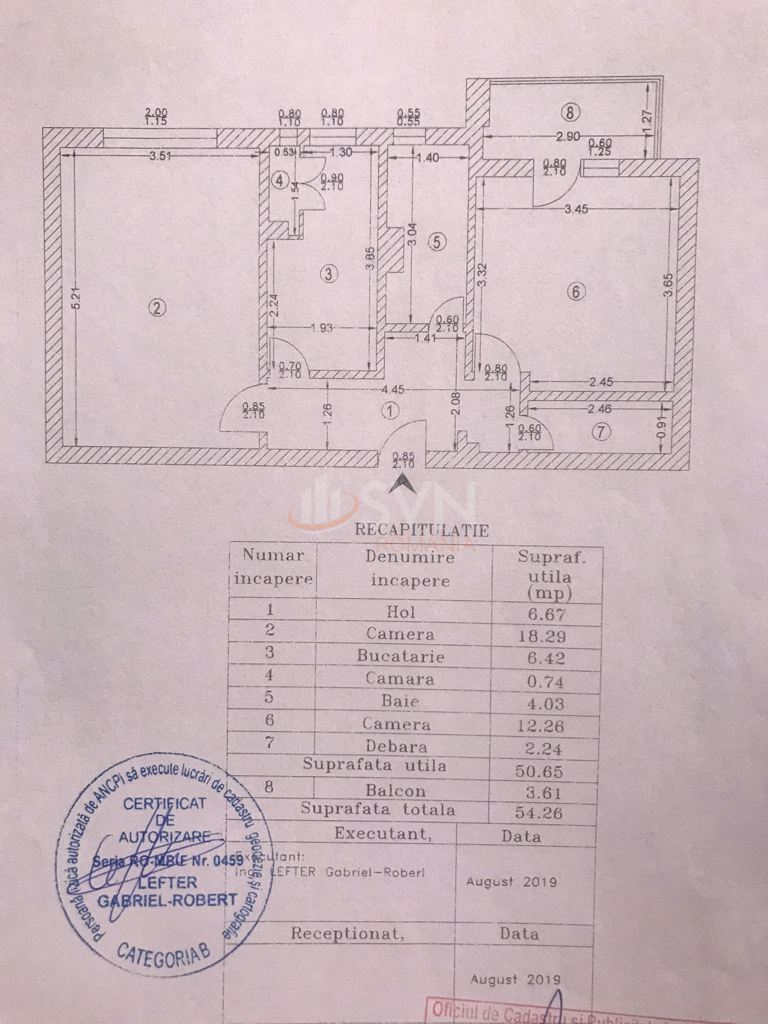 Apartament, 2 camere Bucuresti/Aviatiei