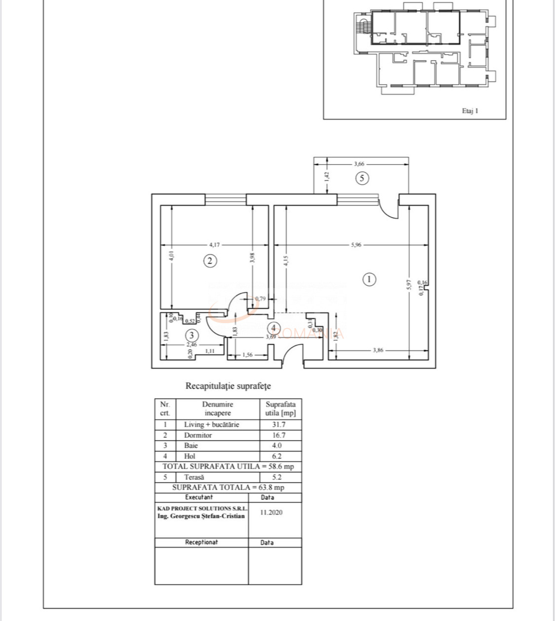 Apartament, 2 camere Bucuresti/Baneasa