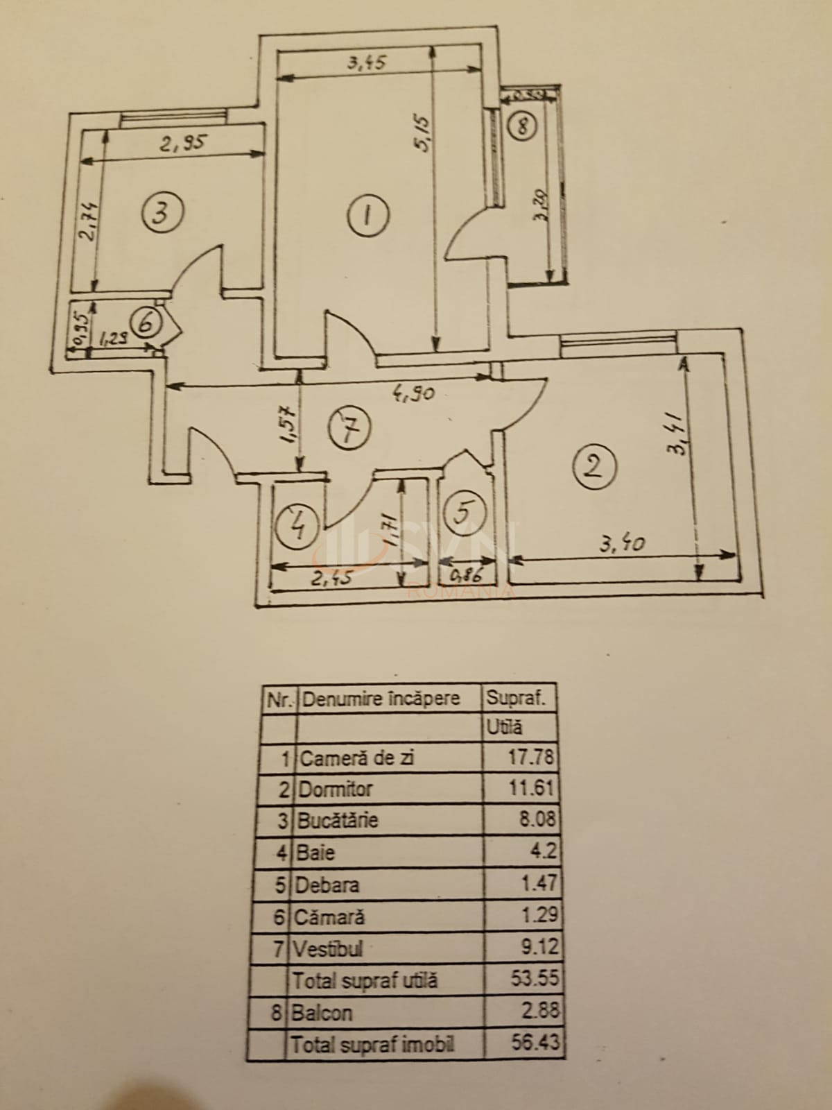 Apartament, 2 camere Bucuresti/Iancului