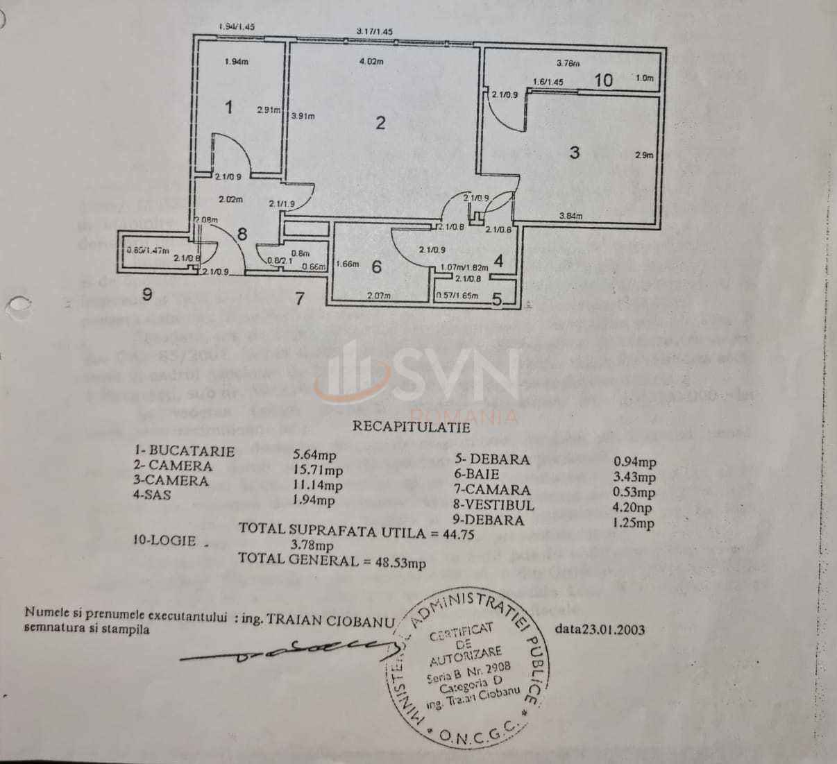 Apartament, 2 camere Bucuresti/Turda