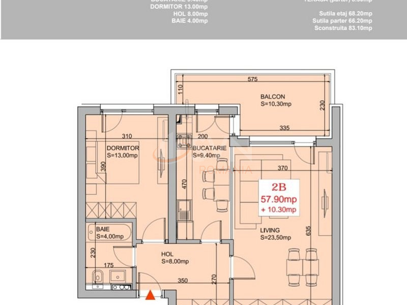 Apartament, 2 camere Bucuresti/Aviatiei