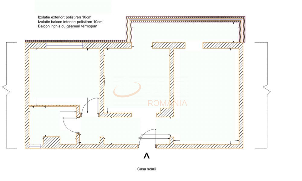 Apartament, 2 camere Cluj/Manastur