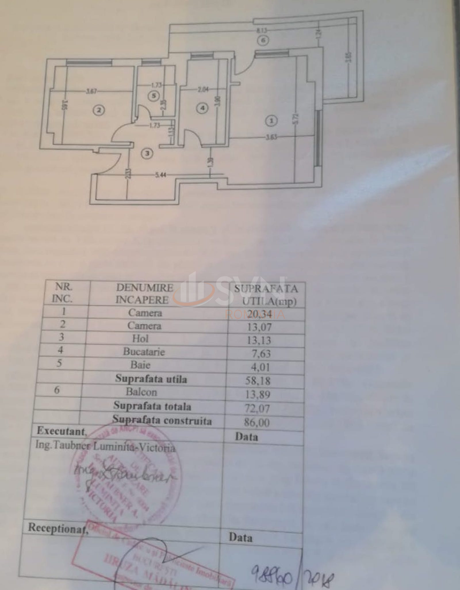 Apartament, 2 camere Bucuresti/Baneasa