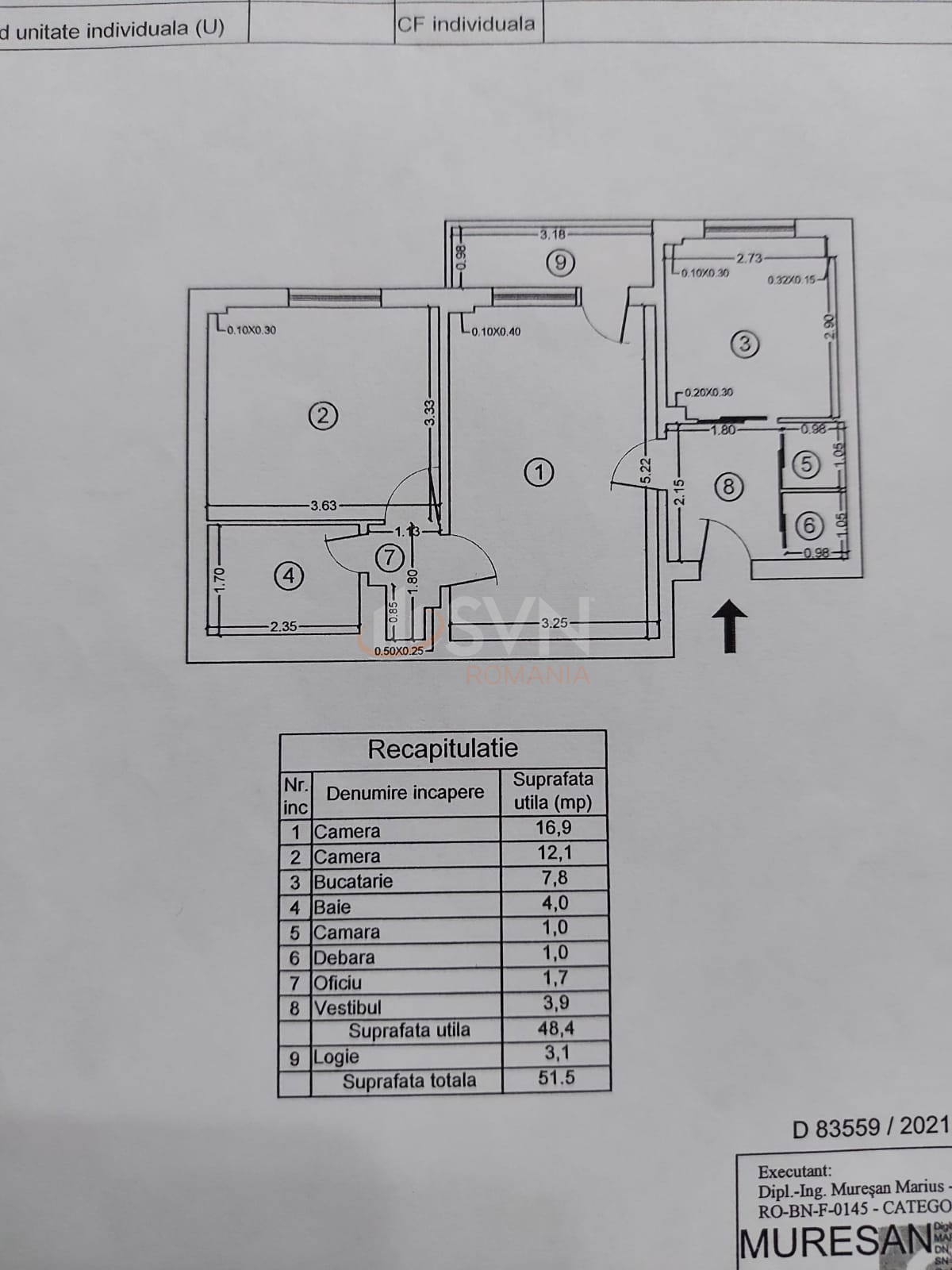Apartament, 2 camere Bucuresti/Obor