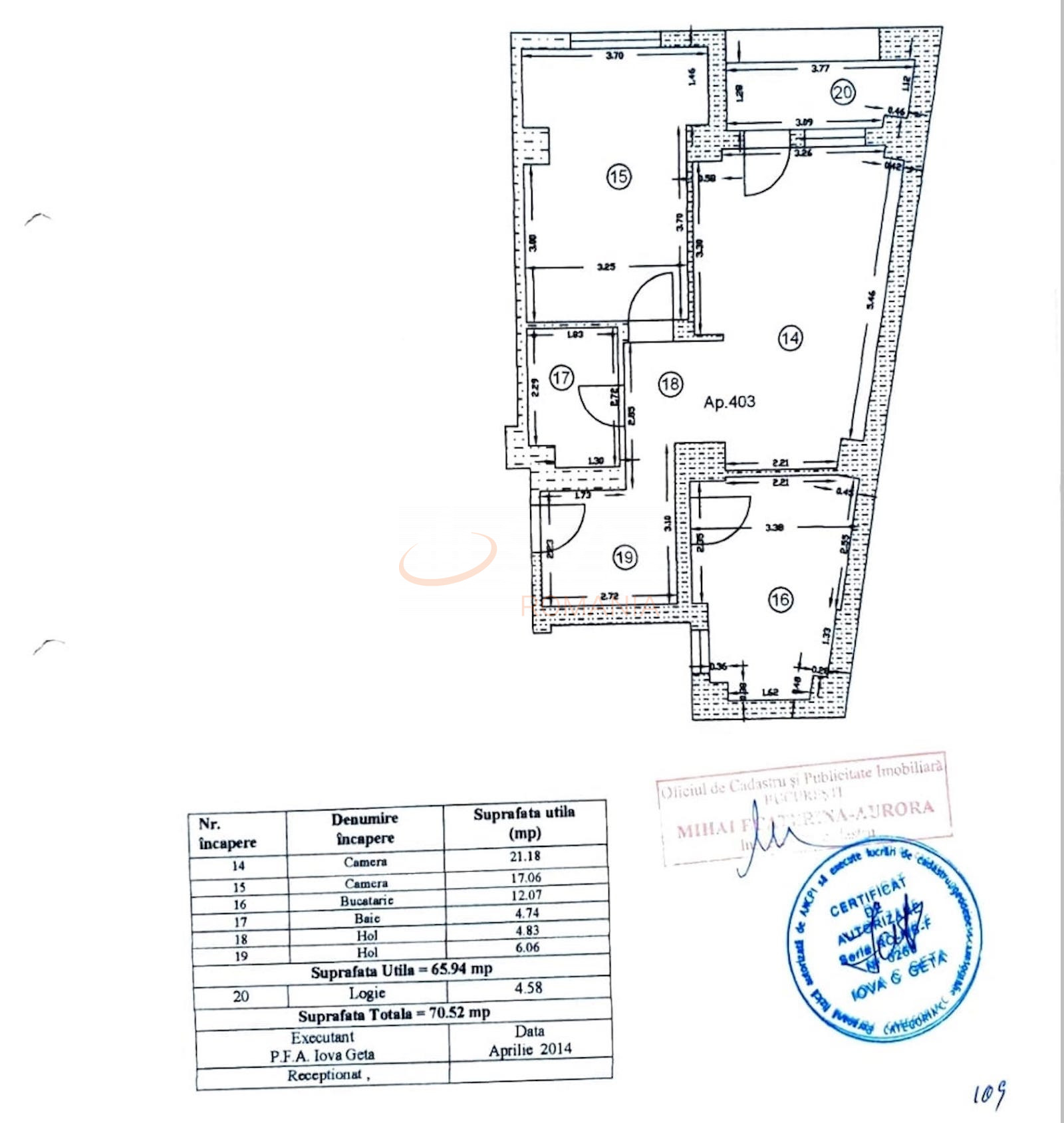 Apartament, 2 camere Bucuresti/Baneasa