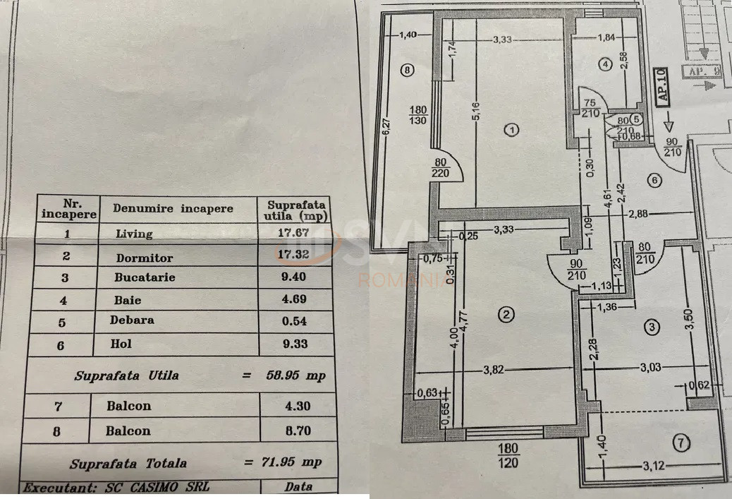 Apartament, 2 camere Ilfov/Popesti-leordeni