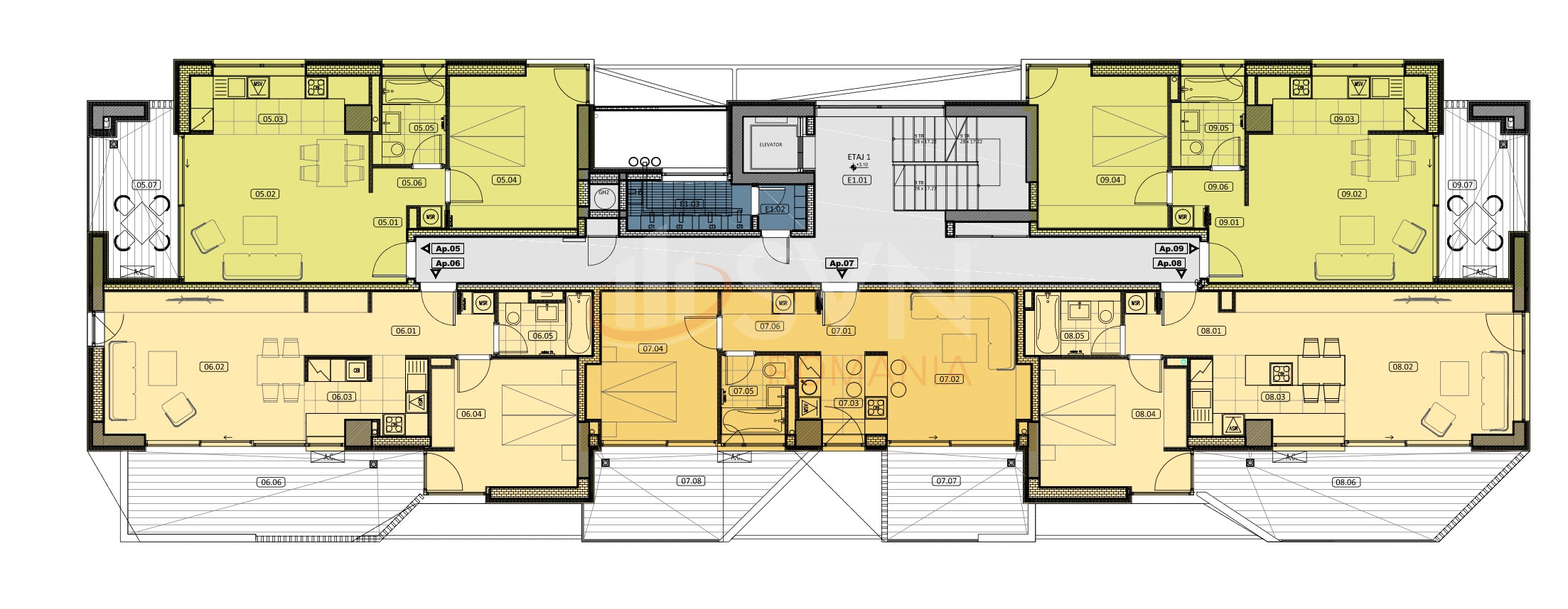 Apartament, 2 camere Bucuresti/Baneasa
