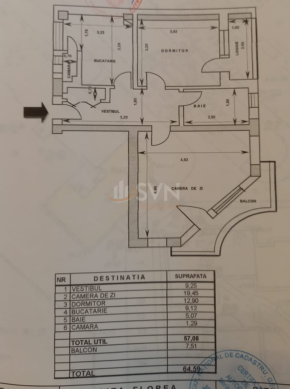Apartament, 2 camere Bucuresti/Aviatiei