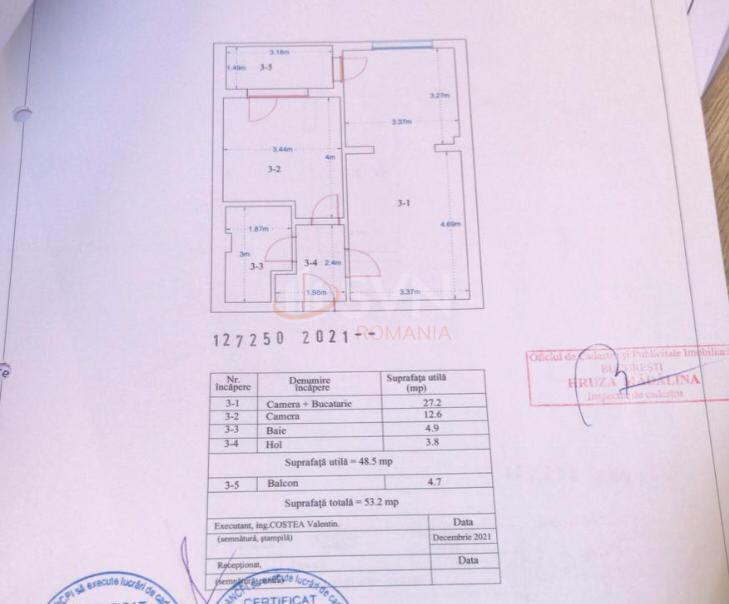 Apartament, 2 camere Bucuresti/Theodor Pallady