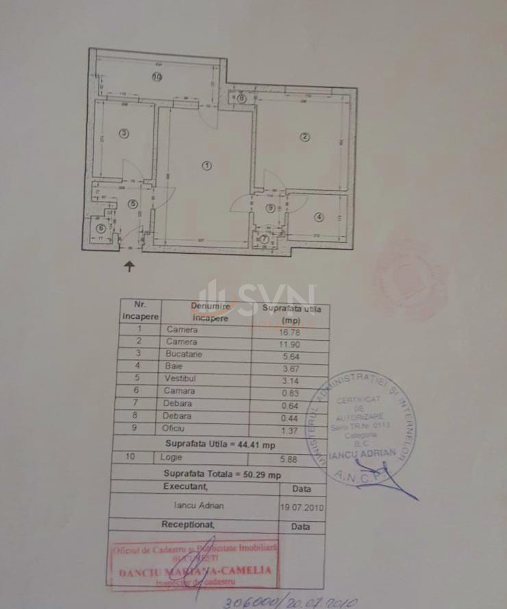 Apartament, 2 camere Bucuresti/Grivita