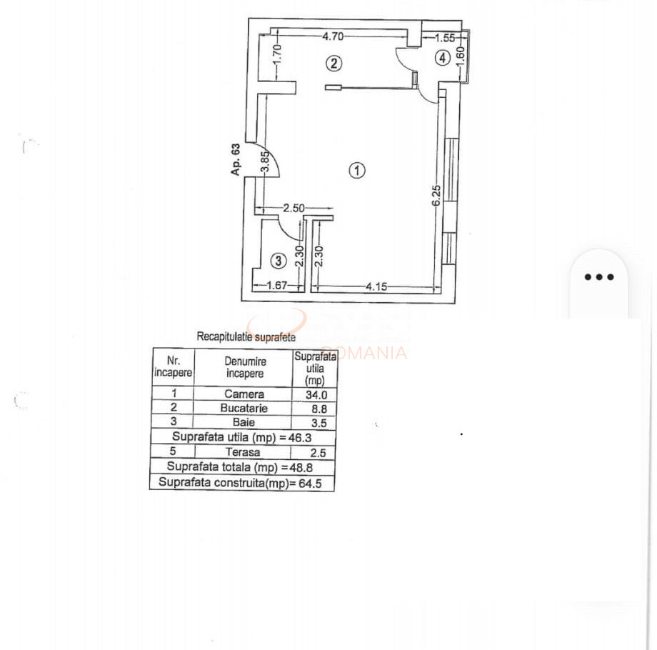 Apartament, 2 camere Bucuresti/Aviatiei