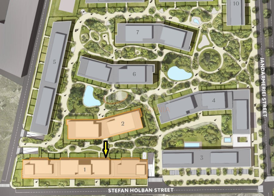 Apartament, 2 camere Bucuresti/Baneasa