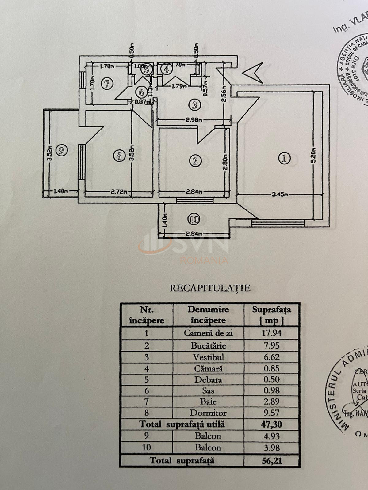 Apartament, 2 camere Bucuresti/Aviatiei