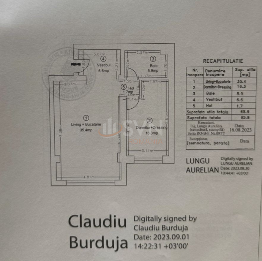 Apartament, 2 camere Bucuresti/Pipera