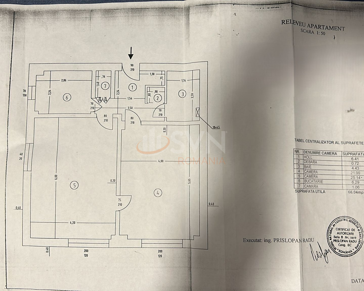 Apartament, 2 camere Bucuresti/Calea Victoriei