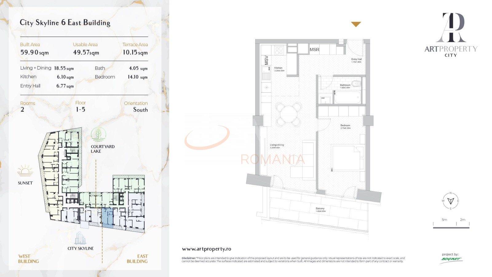 Apartament, 2 camere Bucuresti/1 Mai