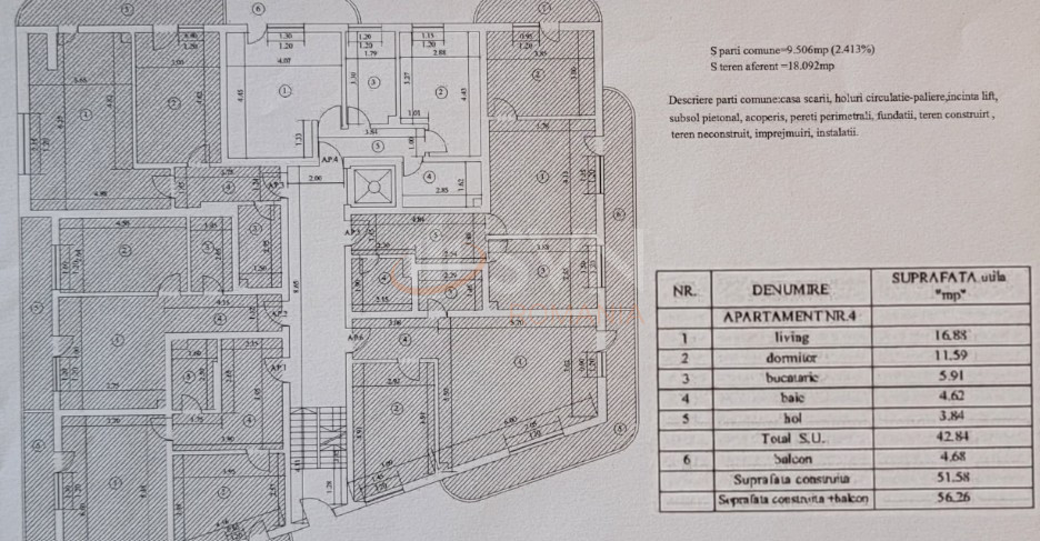 Apartament, 2 camere Bucuresti/Mihai Bravu (s2)