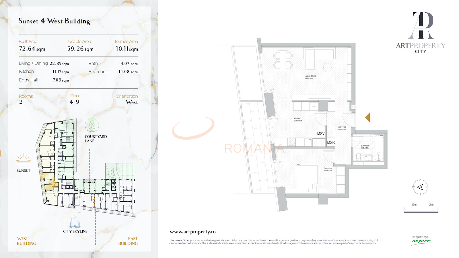 Apartament, 2 camere Bucuresti/Baneasa