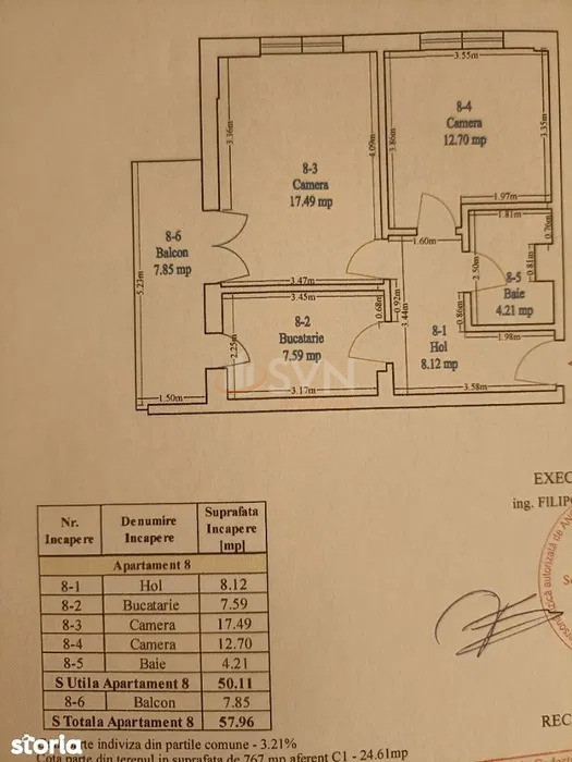 Apartament, 2 camere Bucuresti/Theodor Pallady