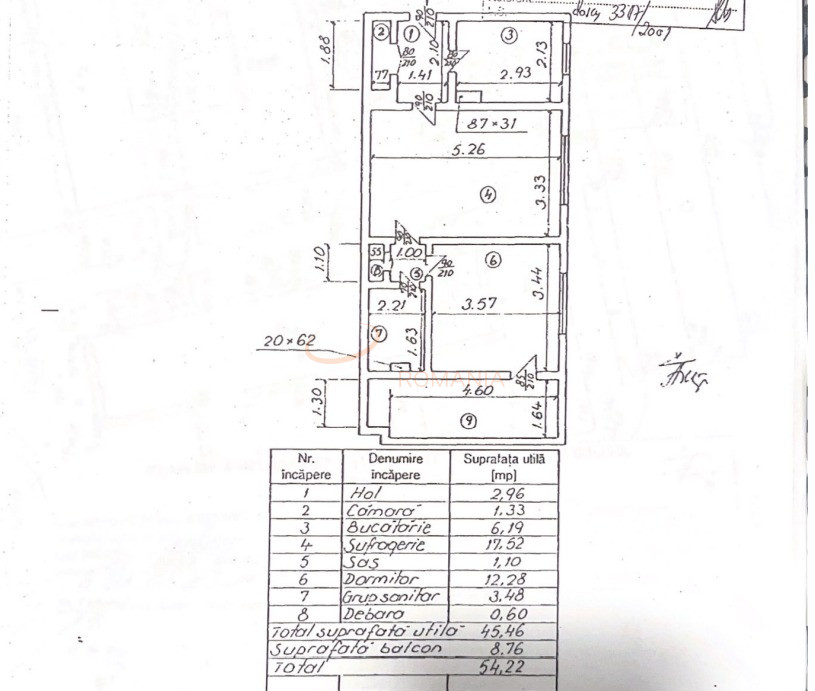 Apartament, 2 camere Bucuresti/Titan