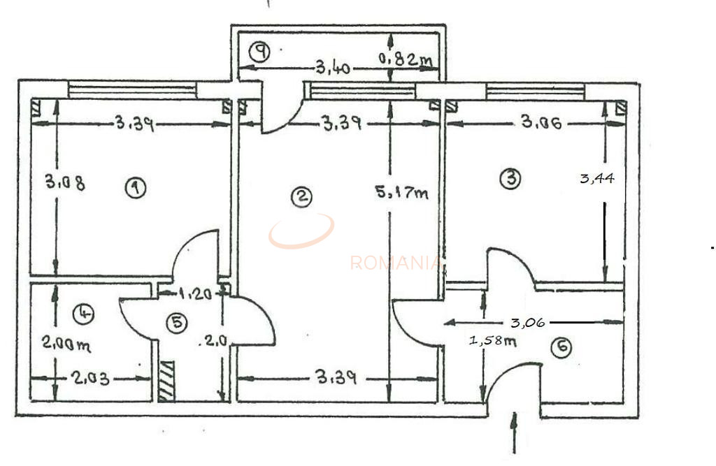 Apartament, 2 camere Bucuresti/1 Mai