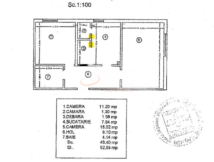 Apartament, 2 camere Bucuresti/Aviatiei