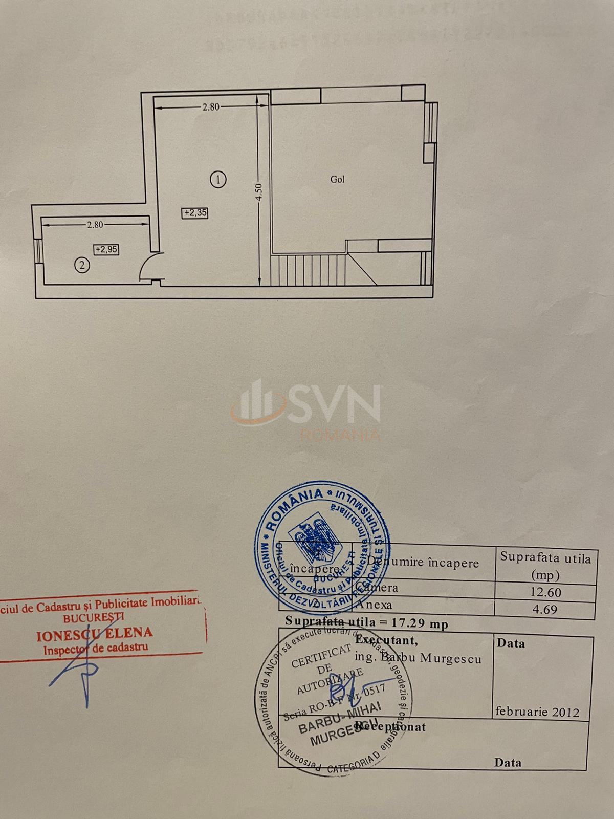 Apartament, 2 camere Bucuresti/Decebal