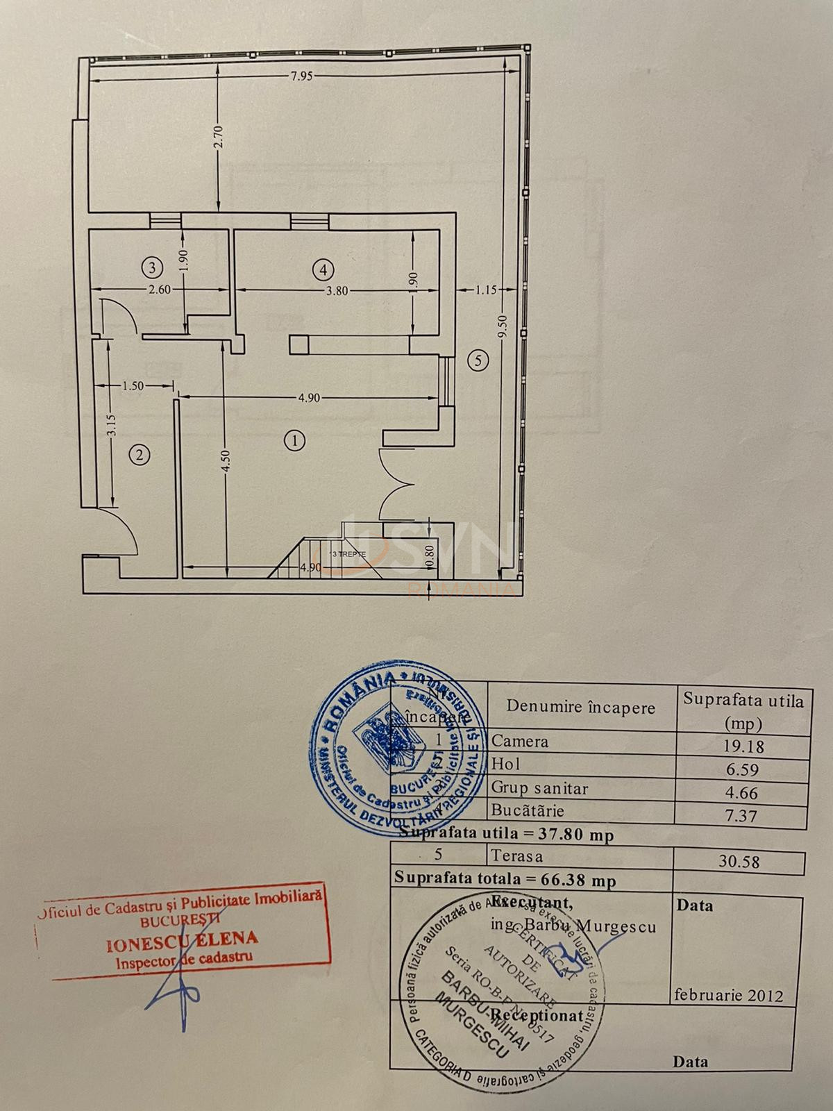 Apartament, 2 camere Bucuresti/Decebal