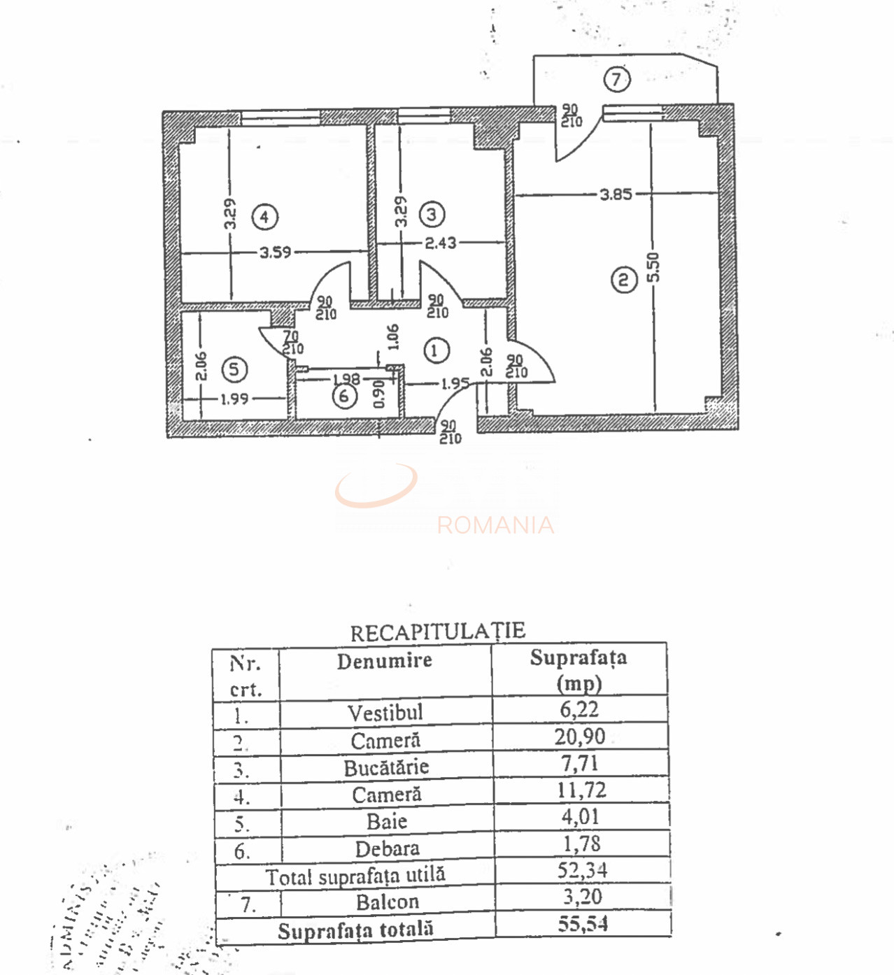 Apartament, 2 camere Bucuresti/Mosilor