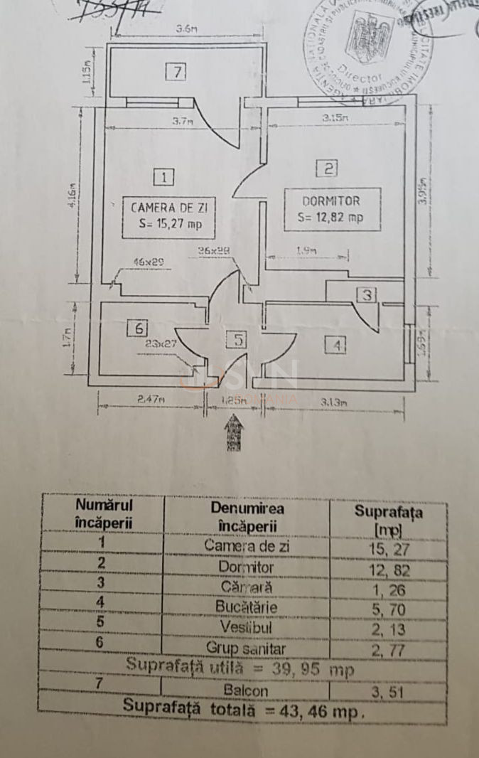 Apartament, 2 camere Bucuresti/Unirii (s4)