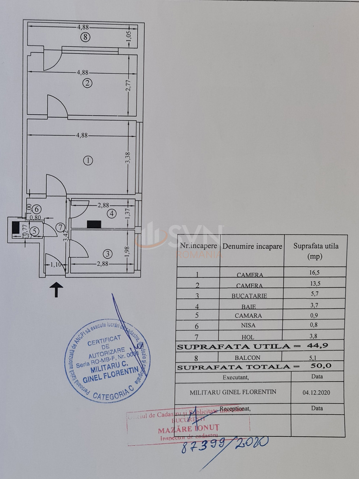 Apartament, 2 camere Bucuresti/Tineretului