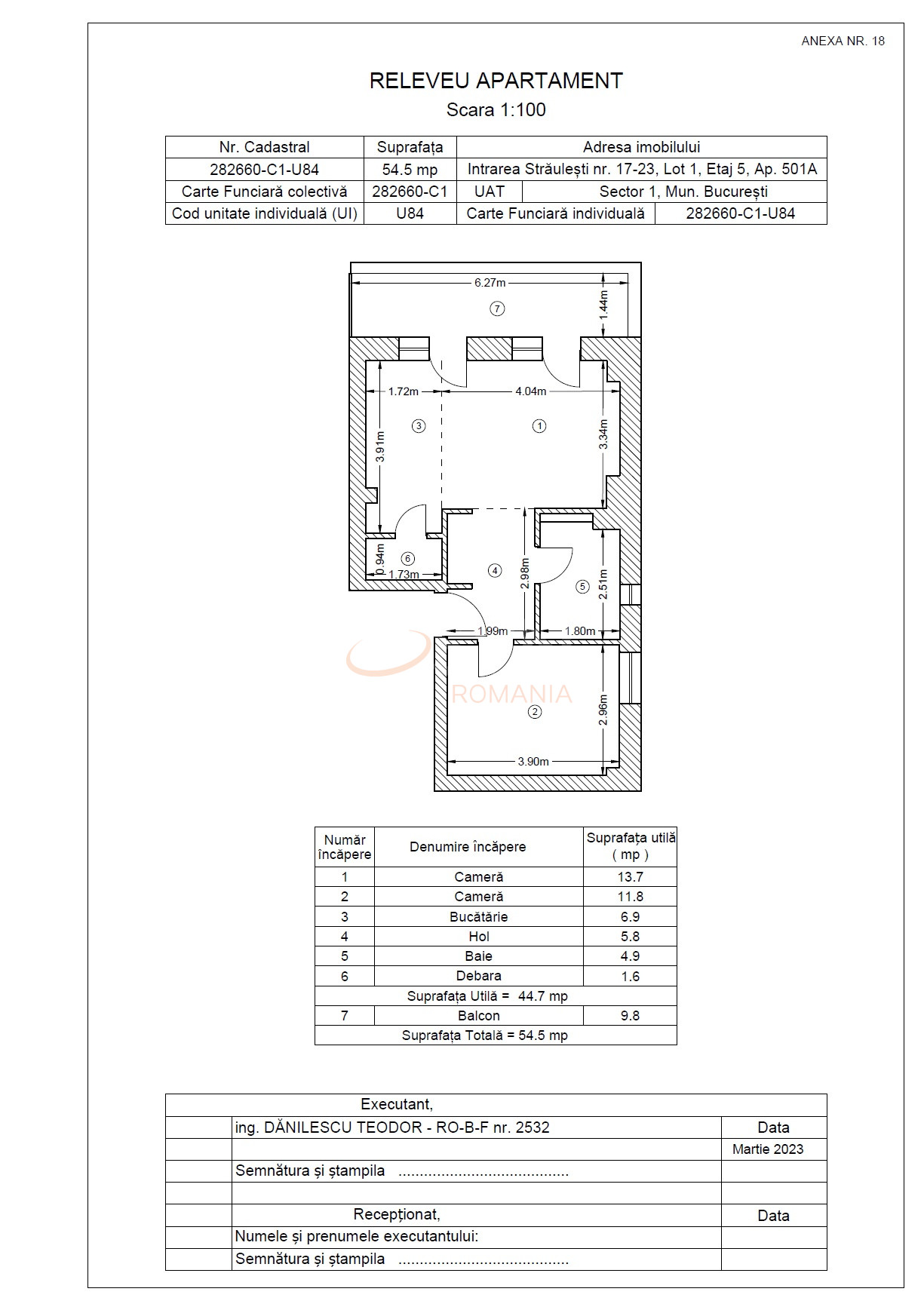 Apartament, 2 camere Bucuresti/Piata Presei Libere