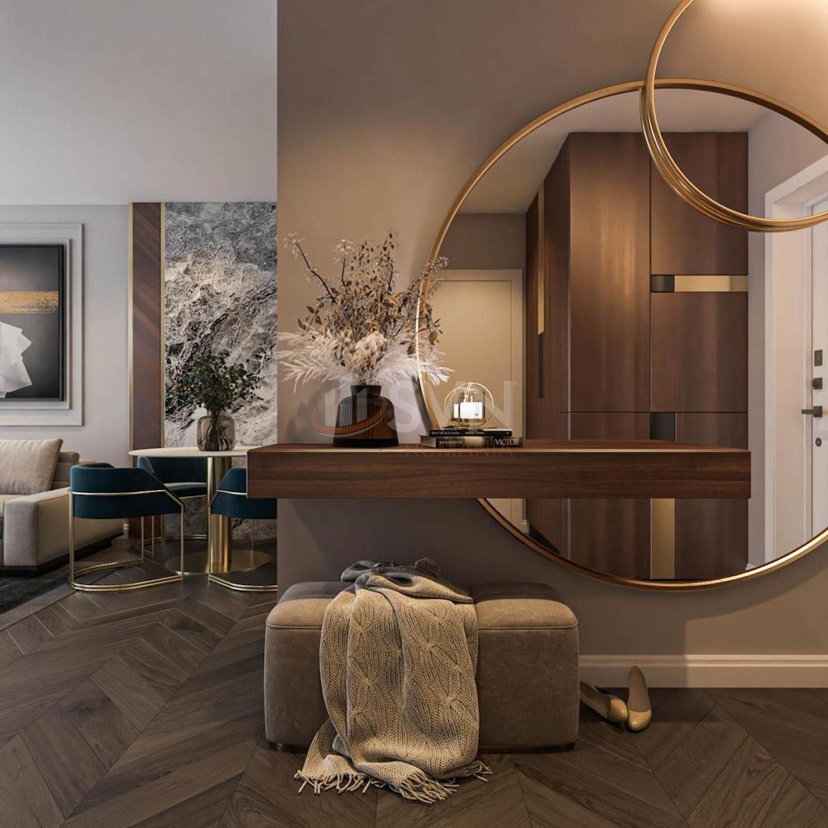 Apartament, 2 camere Bucuresti/Barbu Vacarescu